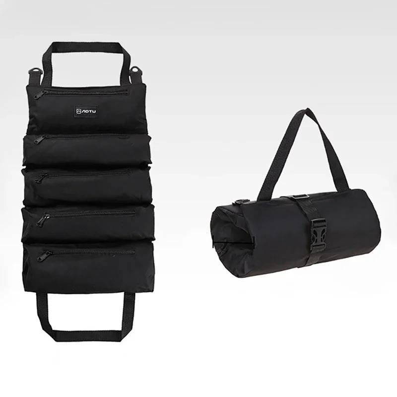 Víceúčelová brašna na nářadí Vysoce kvalitní profesionální vícekapesní hardwarové nářadí Pouzdro Srolovací přenosná brašna na drobné nářadí