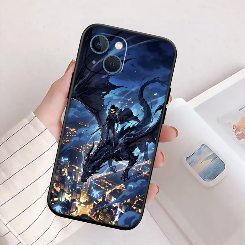 QE3 Anime Sung JinWoo Hülle für Samsung Galaxy M06 M15 M16 M35 M55 M56 A36 A42 A50 A50S A51 A52 A32 A33 A05 A05S A06 A16 A20