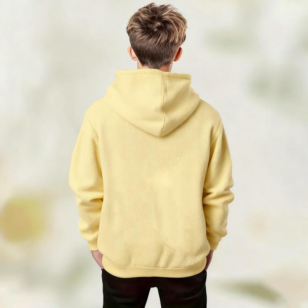 Kids' Fashion Printed Pullover Casual Long-Sleeve Crewneck Hoodie Top