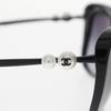 CHANEL COCO Mark sunglasses 5339-H-A black plastic/Fake pearl Women Used