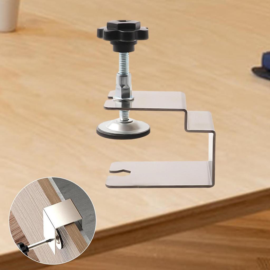 Clamp Fixed Auxiliary Cabinet Sturdy Plate Mounting Clip Carpenter Metal