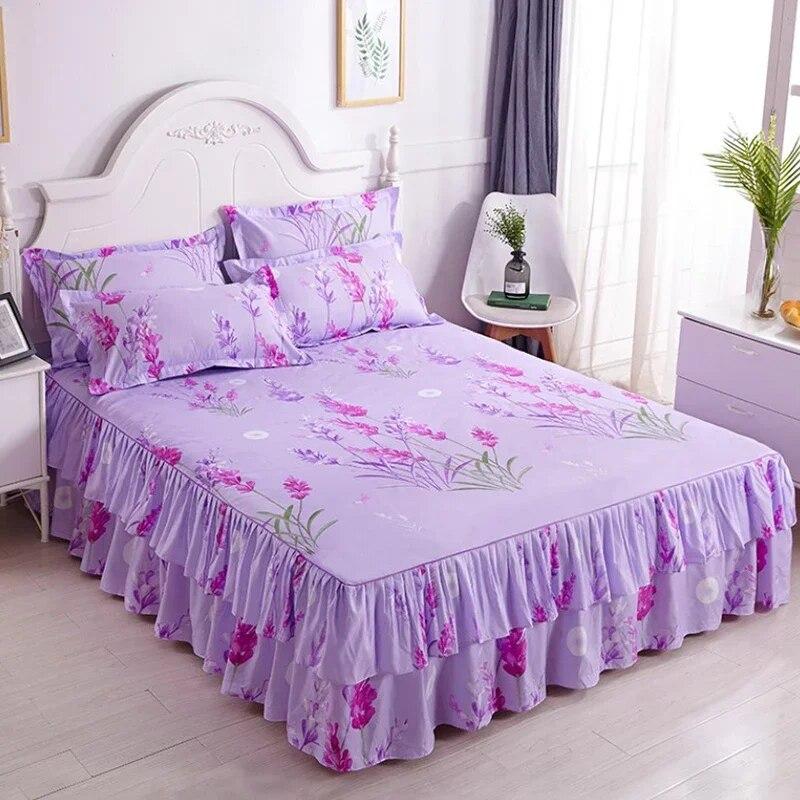 Юбка-кровать с цветочным принтом принцессы — фото 17