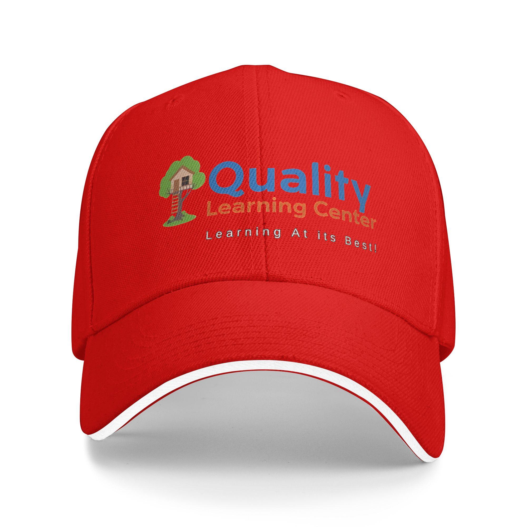 

Summer QualityLearingCenter Baseball Cap Outdoor Sport Classic Custom Logo Sun Trucker Hat Female Male Sunscreen Baseball Caps One Size