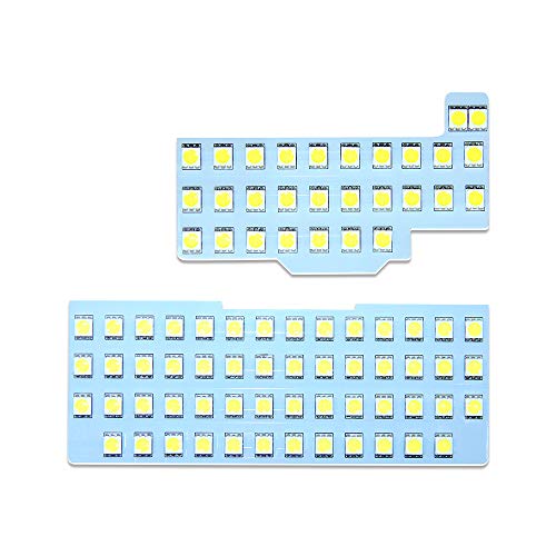 

OPPLIGHT Wagon R LED Room Lamp Wagon R Stingray, Hustler/Hustler J Style Custom Interior Parts Interior Light Car Light White 6000K Beautiful Lig