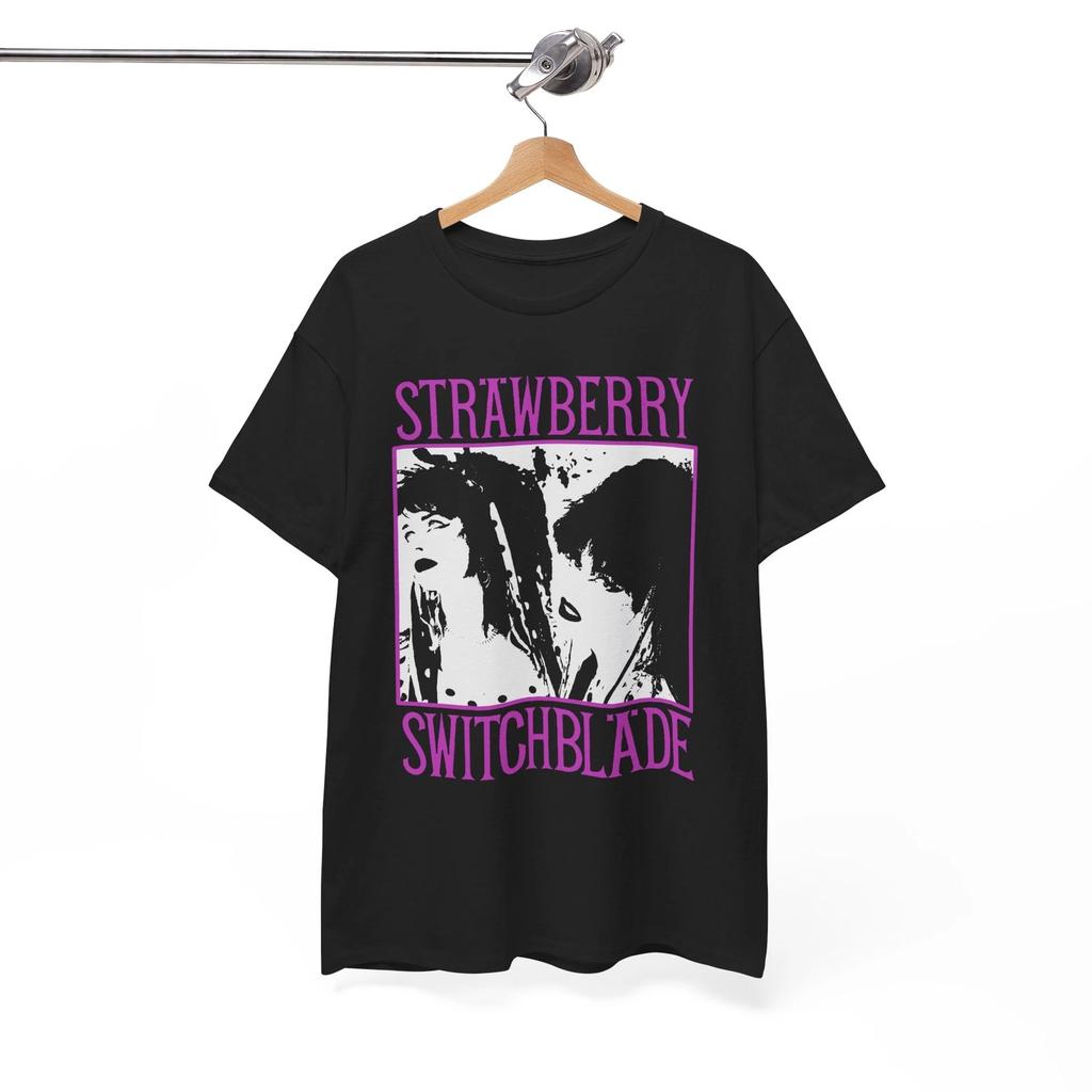 Strawberry Switchblade Shirt, Bauhaus, Siouxsie and the Banshees, Rose McDowall
