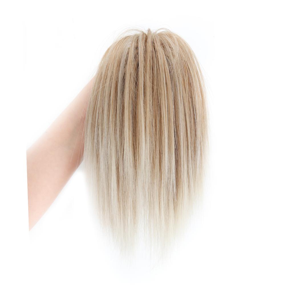 1PC Messy Bun Hair Piece Claw Clip Hair Bun Synthetic Straight Hair Extensions Buns Claw Clip Ponytail Hairpieces Hair Claw Clips For Women