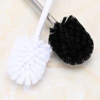 Black White Durable PP Toilet Cleaning Brush Toilet Brush Toilet Plastic Toilet Cleaning Brush Daily Necessities Practical