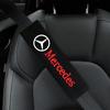 NHFW5 2pcs Auto Cotton Seat Belt Cover Case For Mercedes Benz AMG Smart W205 W204 W203 W206 W108 W124 W126 W140 W168 W211 Accessories