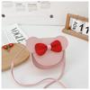 Children's Bag Girls Messenger Bag New Korean Version Mini Bow Shoulder Bag Infant Cartoon Change Accessories Bag