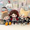 Doll Suit Costume Change Game 20CM Cotton Doll Clothes Lovely with Necklace Doll Suit Dress Up DIY T-shirt Shorts Set Kids Toys