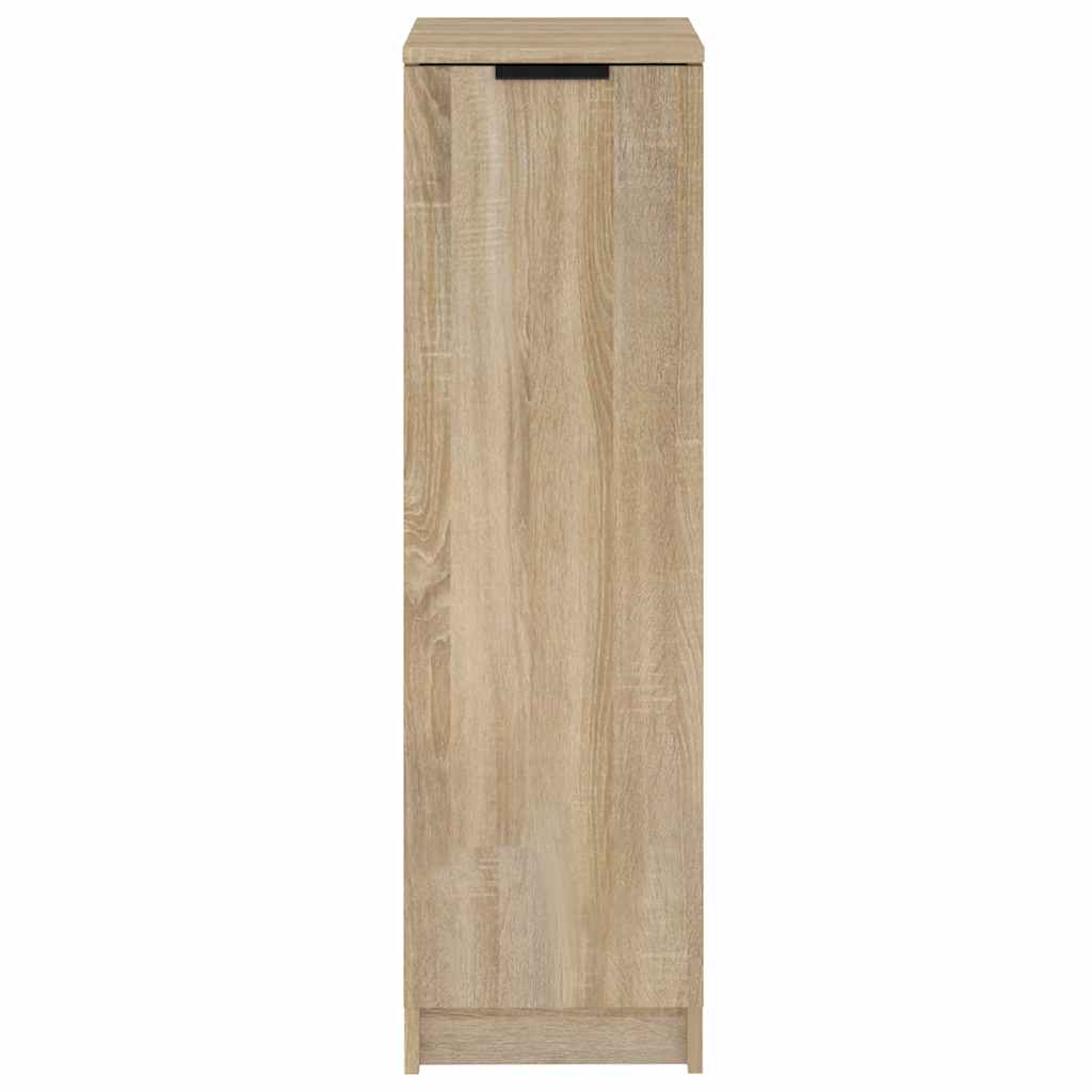 vidaXL Schuhschrank Sonoma-Eiche 30x35x100 cm Holzwerkstoff