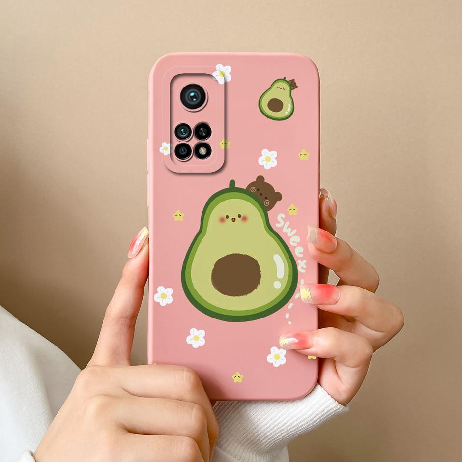 For Xiaomi Mi 10T Pro 5G Case Matte Silicone Shell For Xiaomi10T Pro 5G Sweet Girls Butterfly Cartoon New Design Fashion Funda