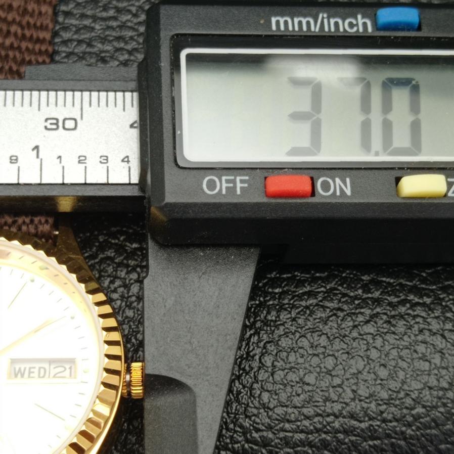 CEAS SEIKO 5 AUTO 6309A BĂRBĂTESC JAPONEZ VINTAGE, RECONDIȚIONAT, CU CADRAN AURIT, A425917-2