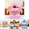 Nick Cartoon Plush Toy Pillow Blanket For Kids Office Nap And Cozy Comfort