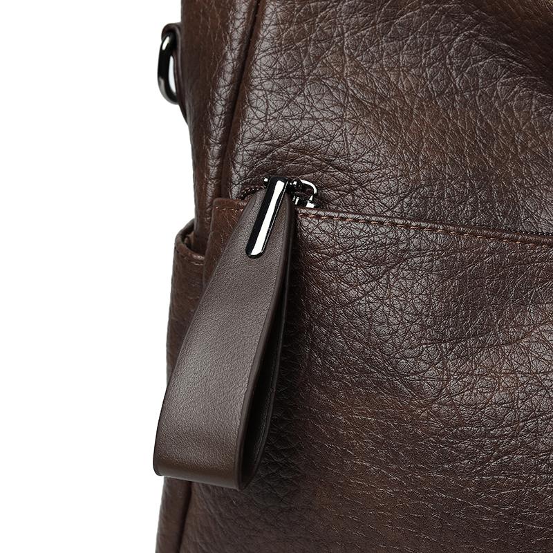 Women's PU Tote Bag Vintage Large Capacity Underarm Shoulder Bag Handbag