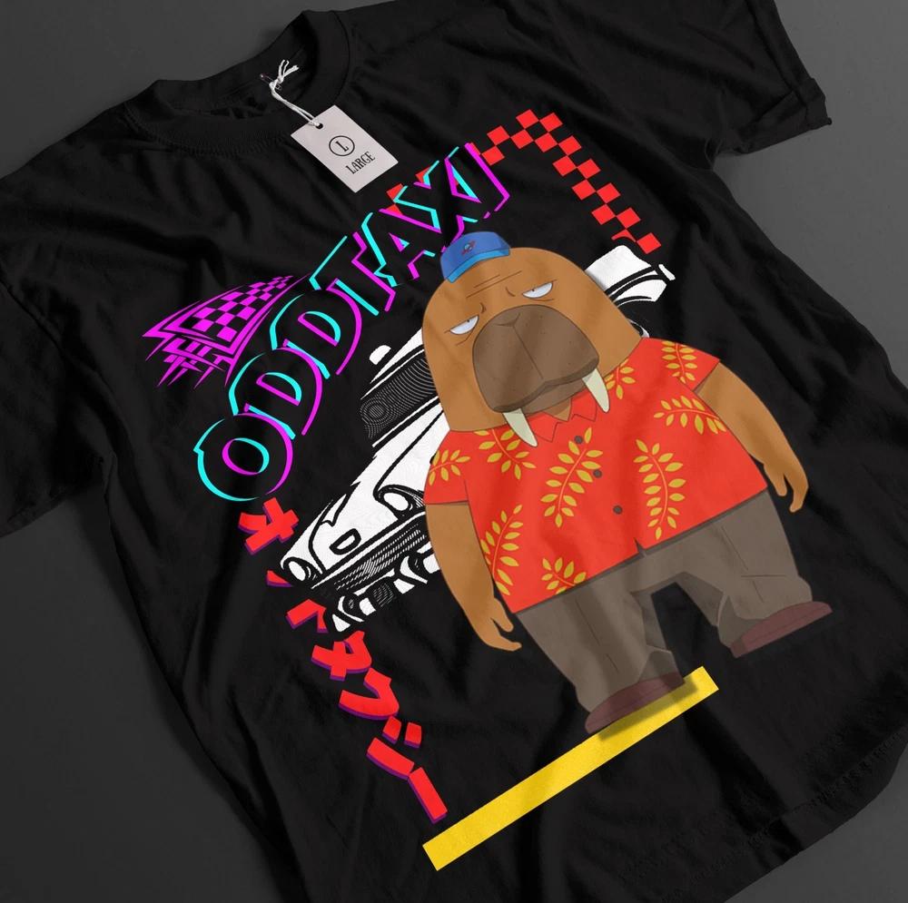 Odd Taxi Shirt Odokawa Tshirt Goriki TShirt Shirakawa Top Kakihana Anime Tee S
