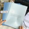 5PCS/Set L-shaped A4 File Folder Gradient Color Document Folder Test Paper Clamp  Business