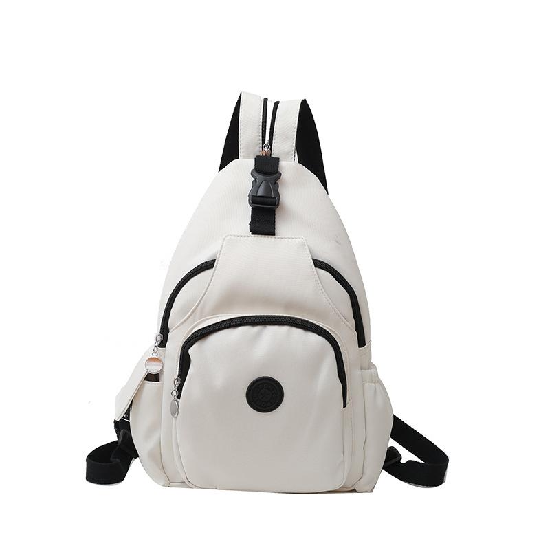 Sommerlich Lässig Einfach Rucksack mit Großer Kapazität Leicht Vielseitige Umhängetasche Oxford-Gewebe Multifunktionale Brusttasche Damen