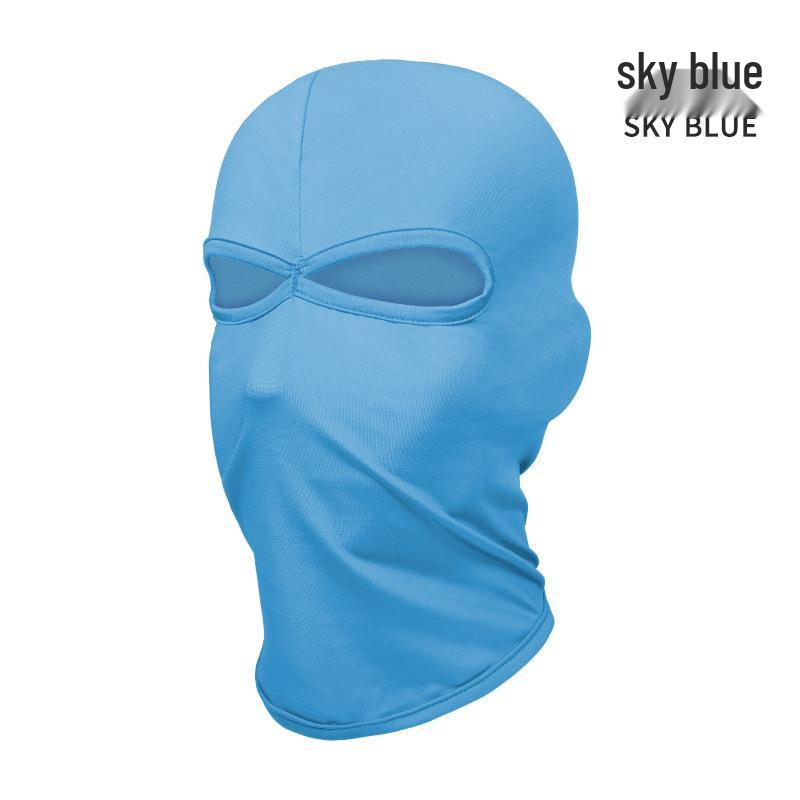 Breathable Quick-drying Cycling Helmet Liner with Sun Protection