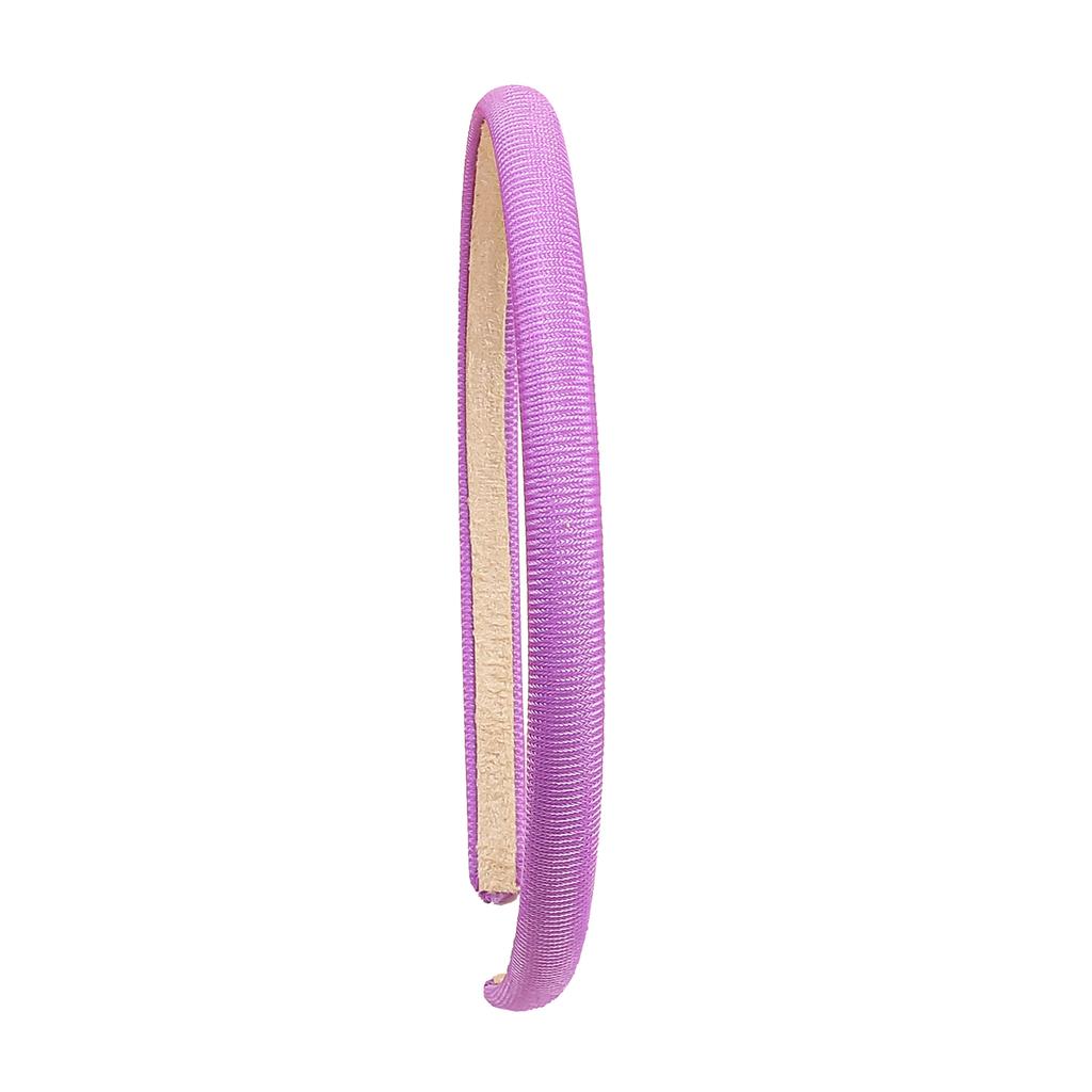 1/5pcs Plain 1cm Thin Headband for Girls Fabric Covered Resin Hairbands Plastic Hairhoop Kids Children Hair Accessories