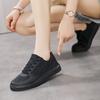 TUINANLE Damenschuhe, geometrisches Netzgewebe, atmungsaktiv, lässige Turnschuhe, Mädchen, rutschfeste Plateauschuhe