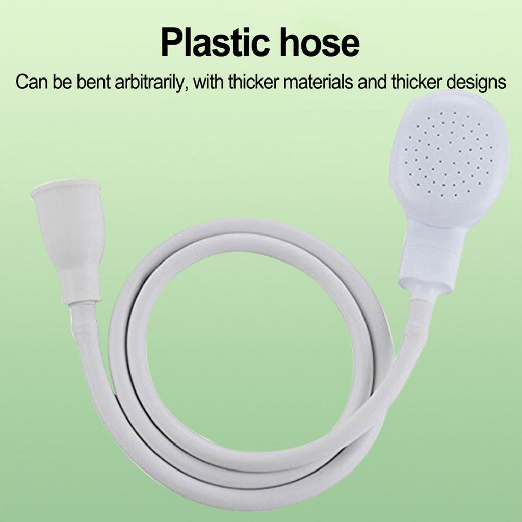 1.2M Long Shower Spray Convenient Flexible Single Tap Spray Hose Head Brand New