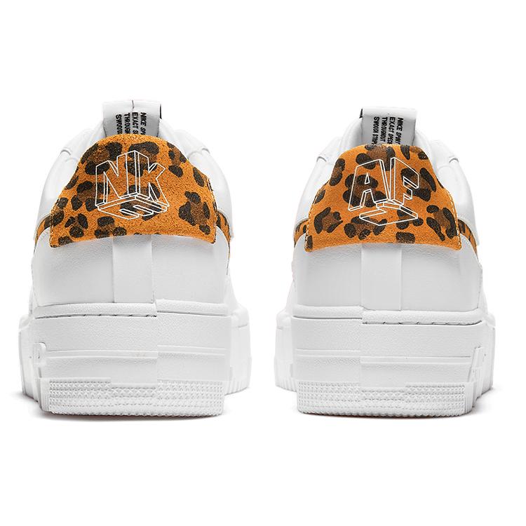 Nuove Nike Air Force 1 Low Pixel Se Bianco Leopardo da Donna CV8481-100