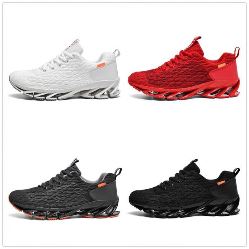 Large size men's shoes size 47 mesh shoes youth blade sole sneakers non-slip middle and older children size 36 black fish scale shoes