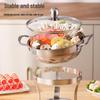 Stainless Steel Personal Hot Pot Alcohol Stove Set