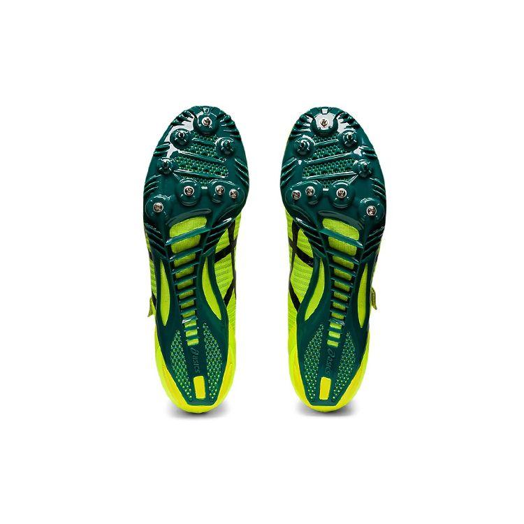 Asics Blade Professional Athletics Low Top Running Shoes Unisex Running Shoes Green Black 1093A137-750