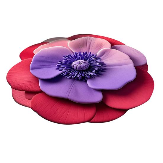 

3D Цветочный коврик для пола Абсорбирующий коврик для ванной Реалистичный цветочный ковер с нескользящей основой для ванной комнаты, гостиной, спальни, прихожей 60cm A