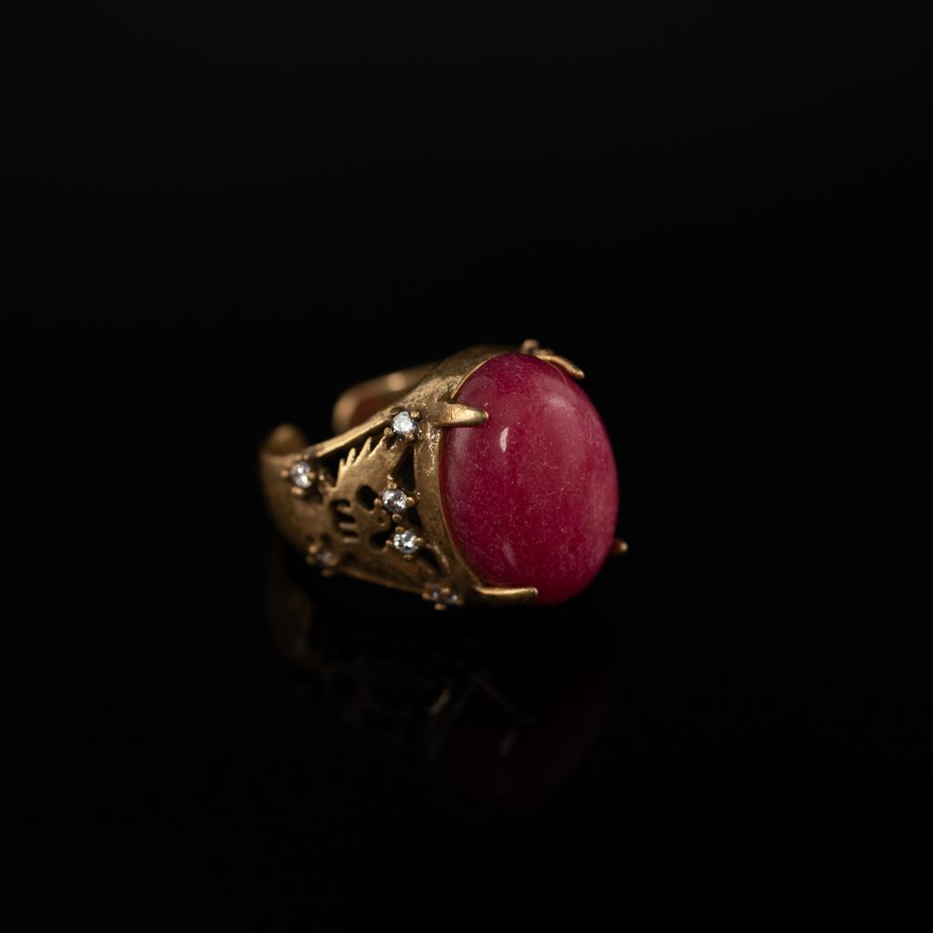 Medieval Copper Alloy Ring, Retro Court Style, High Sense Female Designer Temperament, New Ring