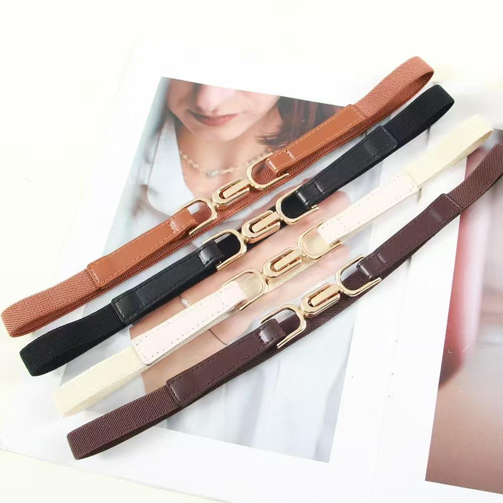 Women's Elastic Decorative Belt, Fashionable Waist Skirt Belt