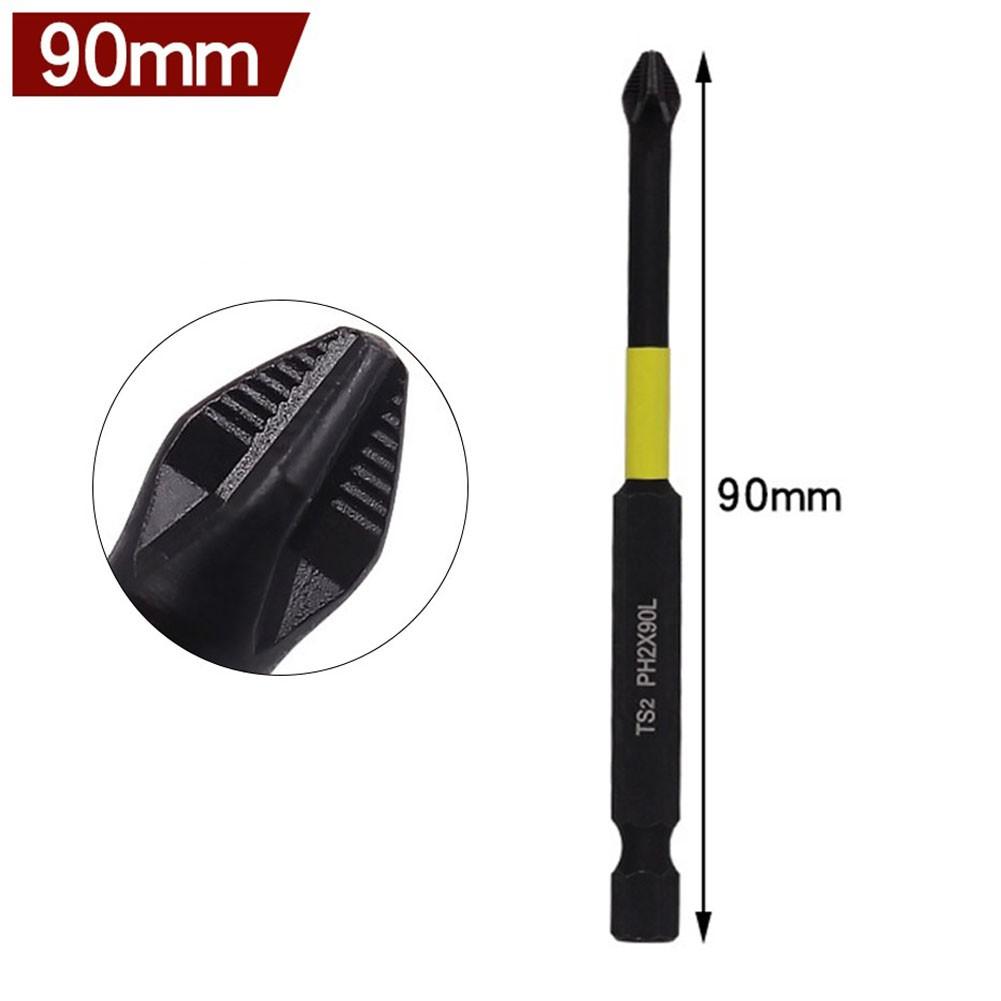 

Отвертка бита головка черная электрическая ручная дрель 90mm