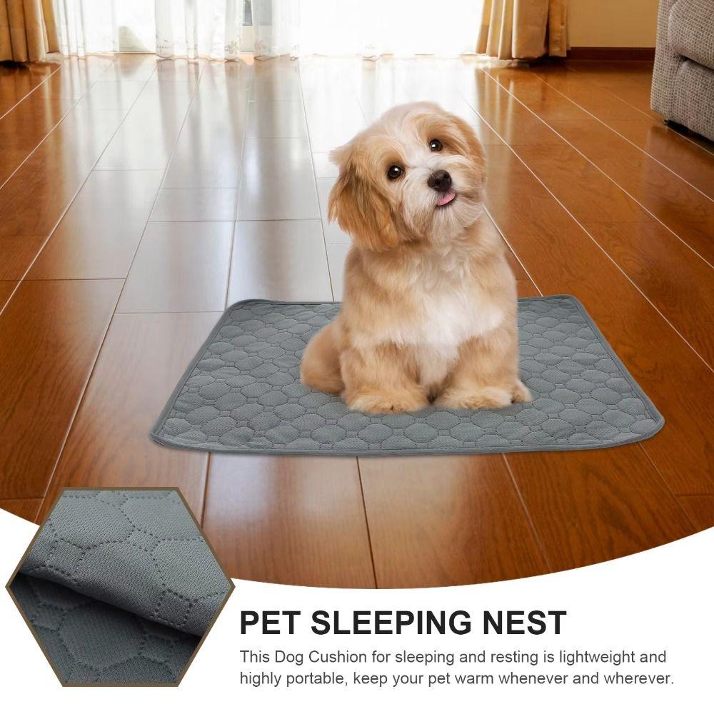Cloth Puppy Training Pad Waterproof Dog Floor Mat Reusable Cat Dog Pee Pad  for Summer