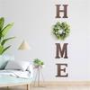 Artificial Eucalyptuses Wreath Home Sign for Wall Decors Farmhouses Hangings X3UC