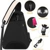 Large Multi-Layer Sports Backpack & Crossbody Tennis Bag for Professional Use