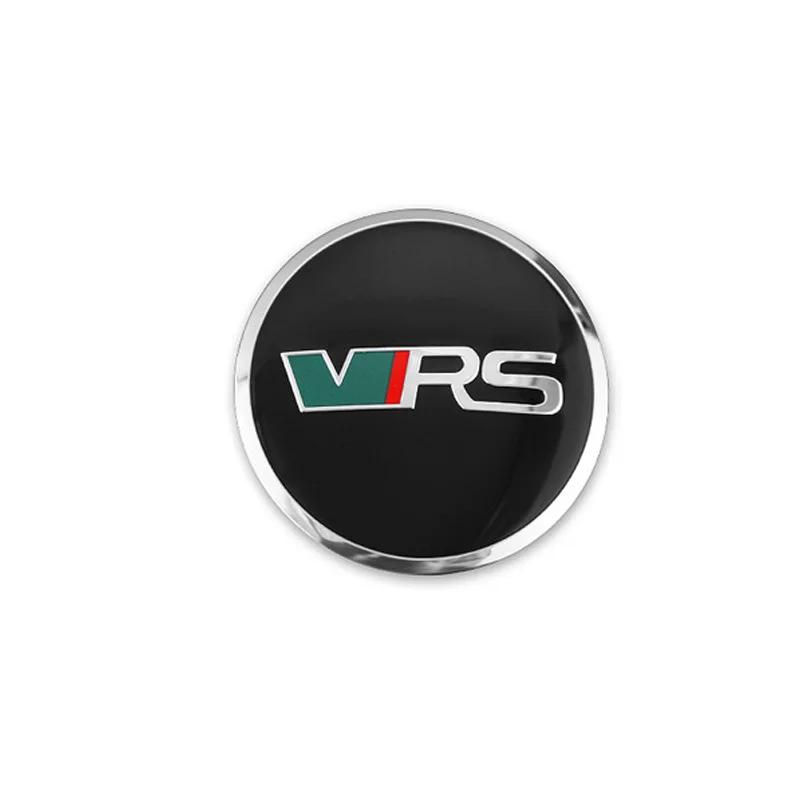 Car Sticker 2025 Hot 4Pcs Car Emblem Wheel Hub Caps Stickers Decoration For Skoda Octavia Kodiaq Enyaq iV Kamiq Scala Superb Fab