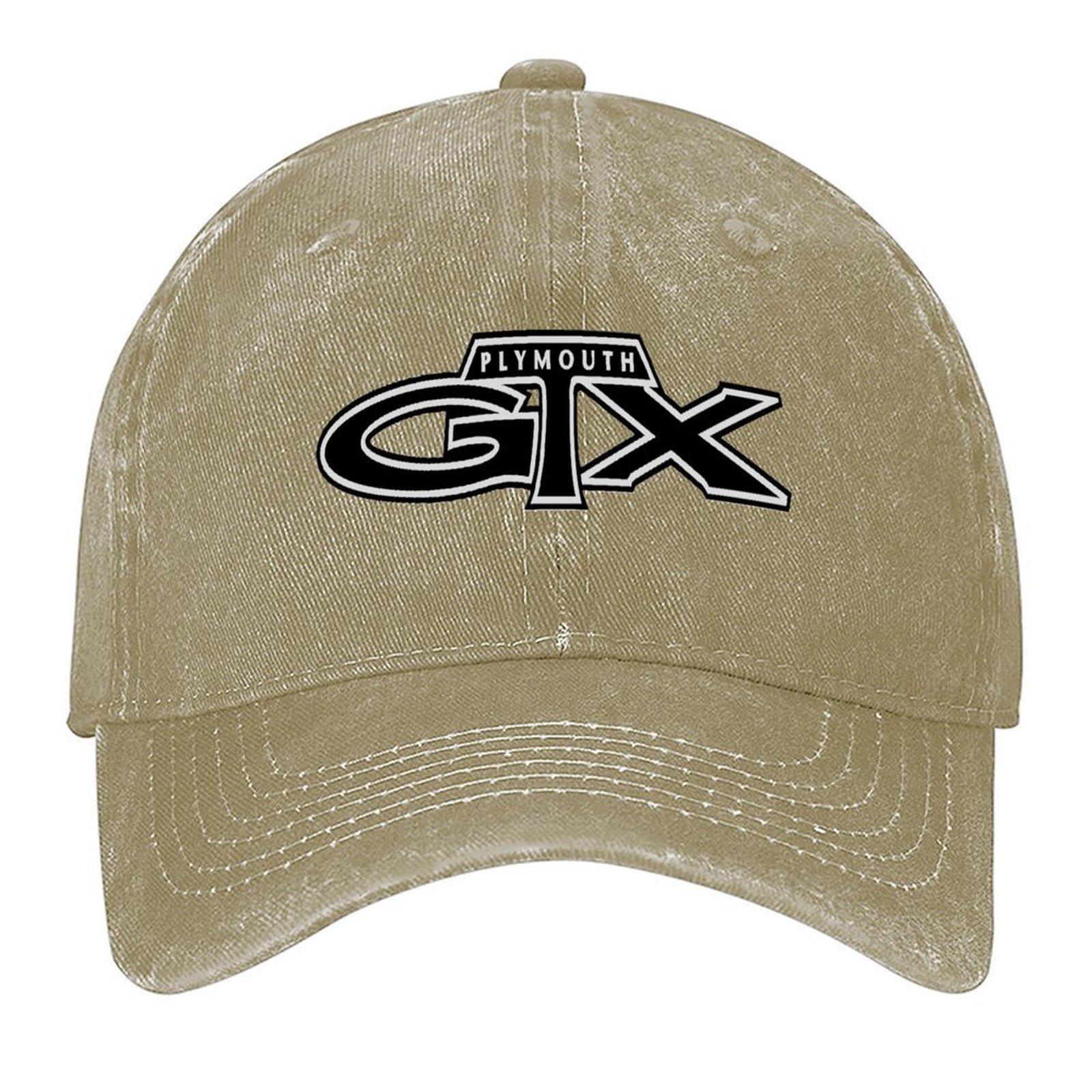 HMNGGF CAP 2026 Plymouth GTX Embleem Zwart Logo Klassieke Automobilia Pet Baseballpet Golfhoed Man Mode Strand Luxe Hoed Golfpetten Man Vrouw