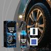100ml Car Black Wet Look Tire Shine Spray Dressing Automotive Clear Coat Tire Dressing Spray For Glossy Wet Tire Look Vinyl