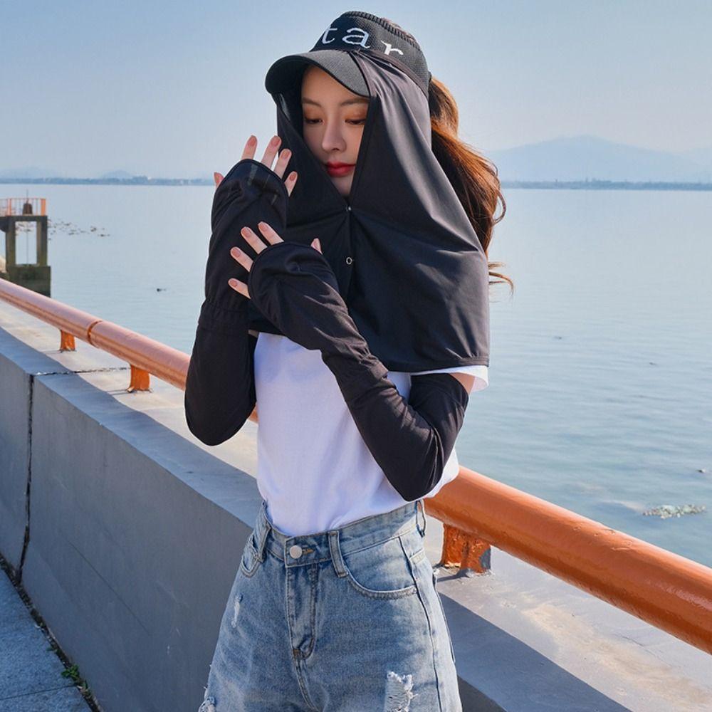 Breathable Scarves Mask Quick Drying Cycling Scarf Skin Friendly Anti-sun Mask for Cycling Driving