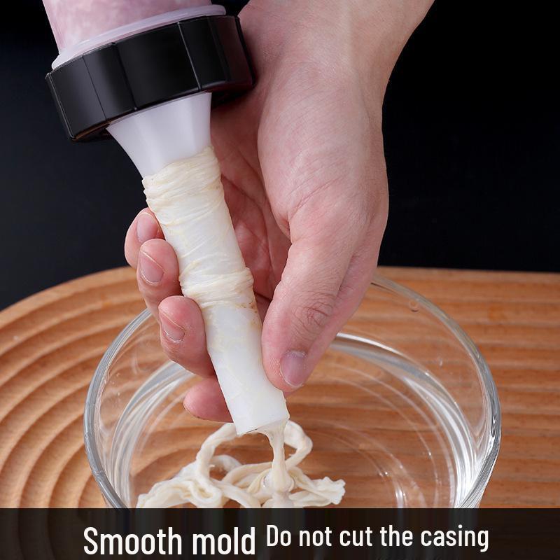 Hand-Push Manual Enema Sausage Filler & Casing Tool