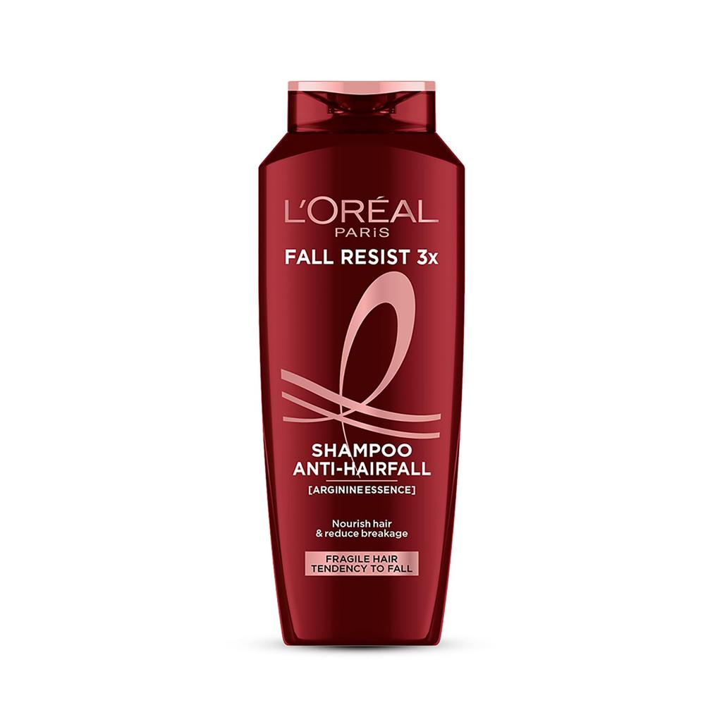 L'Oreal Paris Anti-Hair Fall Shampoo, Reinforcing & Nourishing for Hair Growth, For Thinning & Hair Loss, Fall Resist 3X, 340ml
