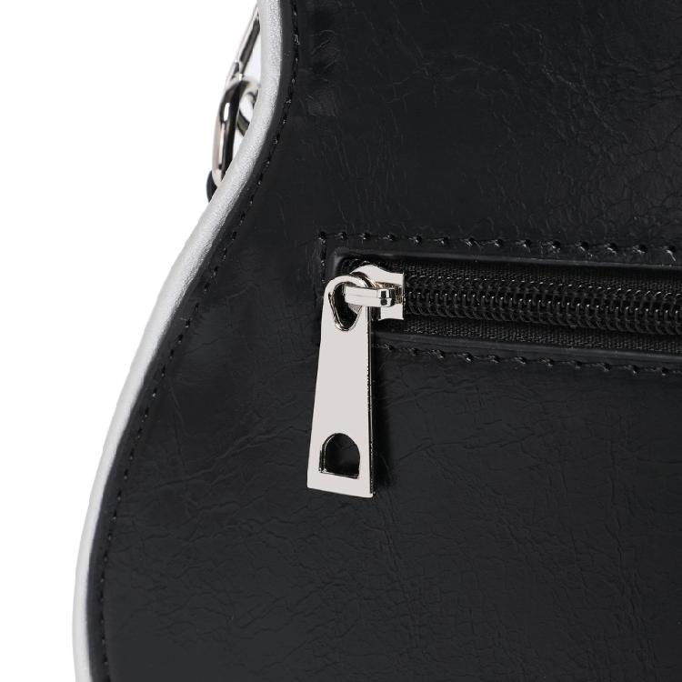 PU Leather Crossbody Bag in Guitar Shape Student Shoulder Bags Adjustable Strap for School Rehearsals and Performances