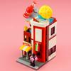 LOZ 1622 City Street Cola Drink Shop Store Beverage Architecture Model DIY Mini Blocks Bricks Building Toy  No Box