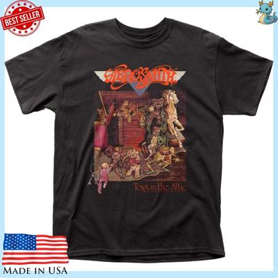 Aerosmith Toys In The Attic Shirt Classic Rock Band Tee Unisex T-Shirt Graphic Tee