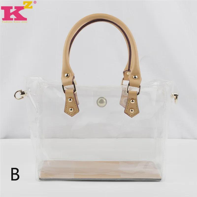 2023 Women's Large-Capacity Korean-Style Transparent Shoulder Handbags - Versatile Mother-and-Child Design