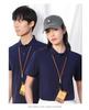 Customized Men's Polo Shirts - Workwear Lapel T-Shirts, Breathable & Sweat-Absorbent, Made from Xinjiang Long-Staple Cotton, Short Sleeves