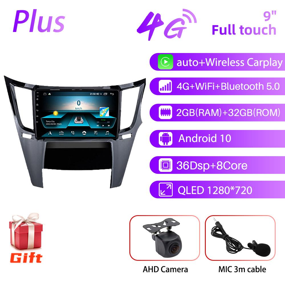 2 Din Autoradio for Subaru Outback RHD 2010-2016 Car Stereo WiFi Carp lay GPS Navigation Multimedia Video Player Head Unit