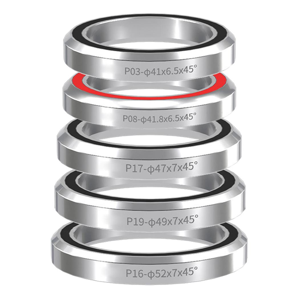 Road Bike Headset Bearings Replacement Road Bike Double Sealed Bearing Headset Heavy Duty Bearing Headset Enduring